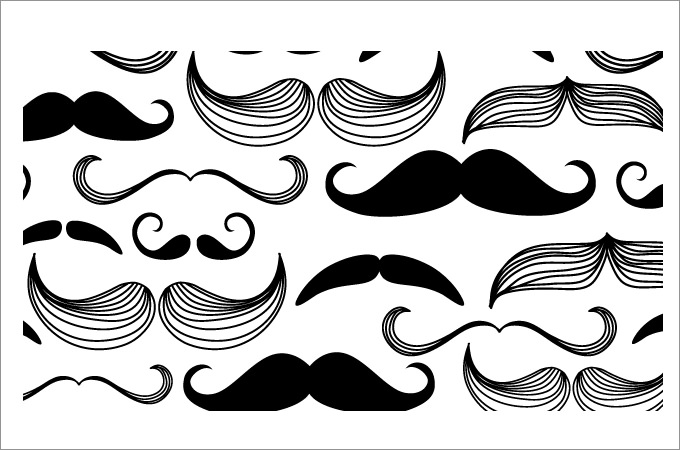 mustache printables