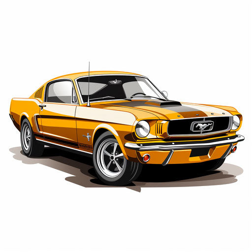 mustang cliparts