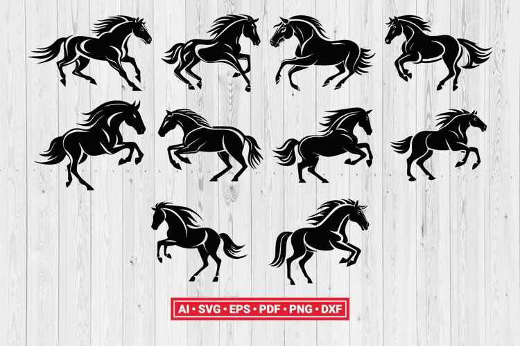 mustang mascot cliparts