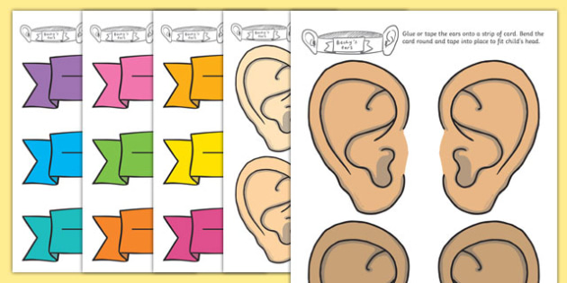 my listening ears template
