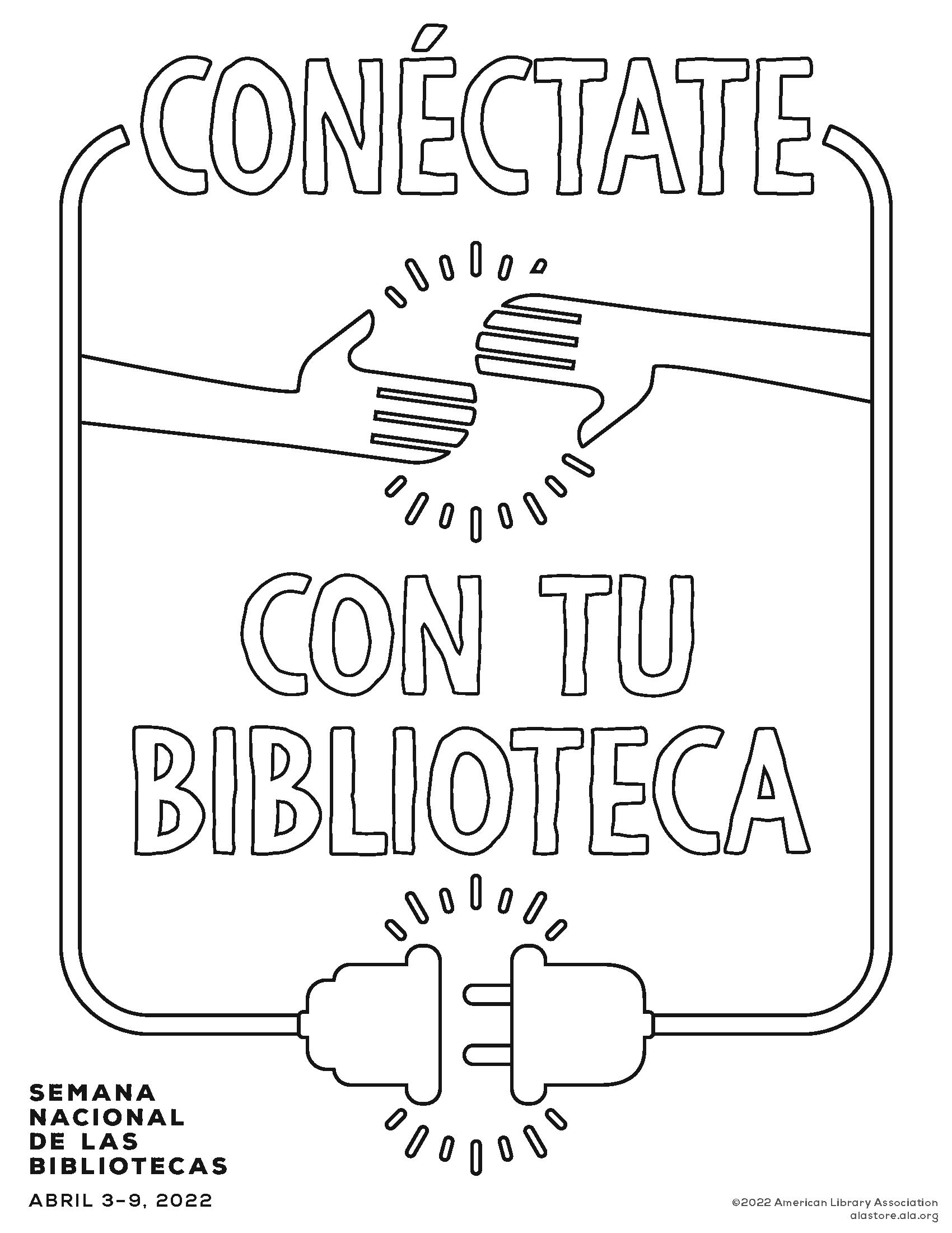 national library week coloring pages