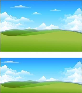 Nature winter background clipart vectors images