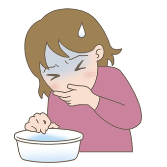 nauseous woman cliparts