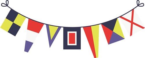 nautical flag cliparts