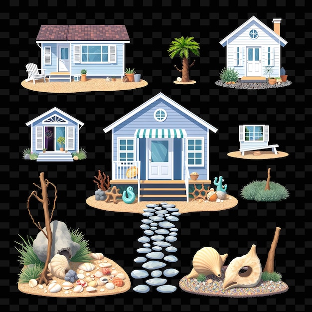 Page 2 | Beach House Clipart PSD, High Quality Free PSD Templates ...