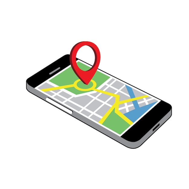 Premium Vector | Phone Navigation Clipart Vector