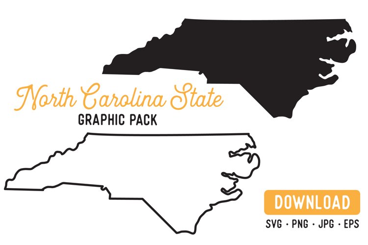 North Carolina Vector Clipart Pack - North Carolina SVG