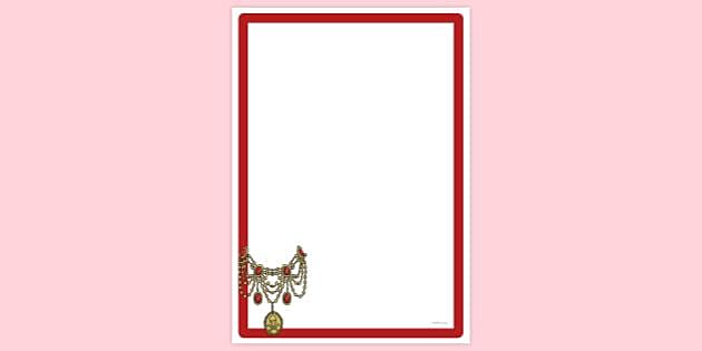 necklace border cliparts