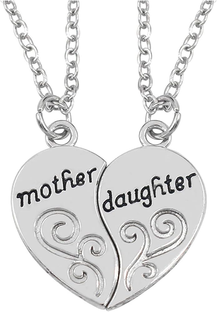 Amazon.com: KUAIOUU Necklaces Necklaces for Mother Heart Gift Love ...