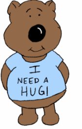 Need A Hug Bear Clip Art - Need A Hug Bear Image