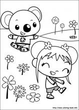 ni hao kai lan coloring pages free