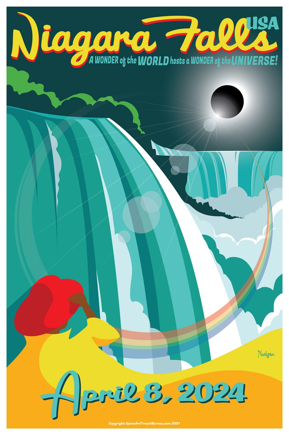 niagara falls clipart 2024