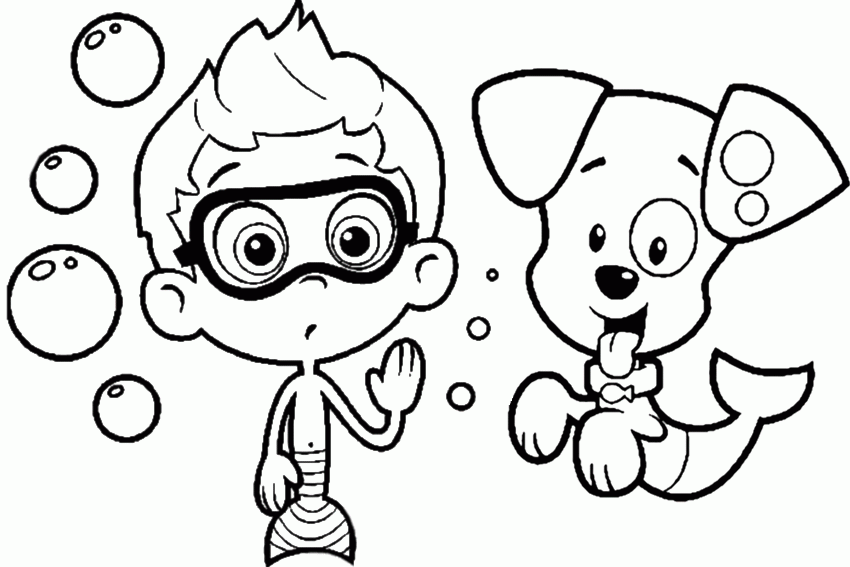 nick jr free coloring pages
