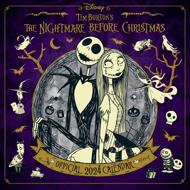 Nightmare Before Christmas - Wandkalender 2024 | Kaufen bei Europosters