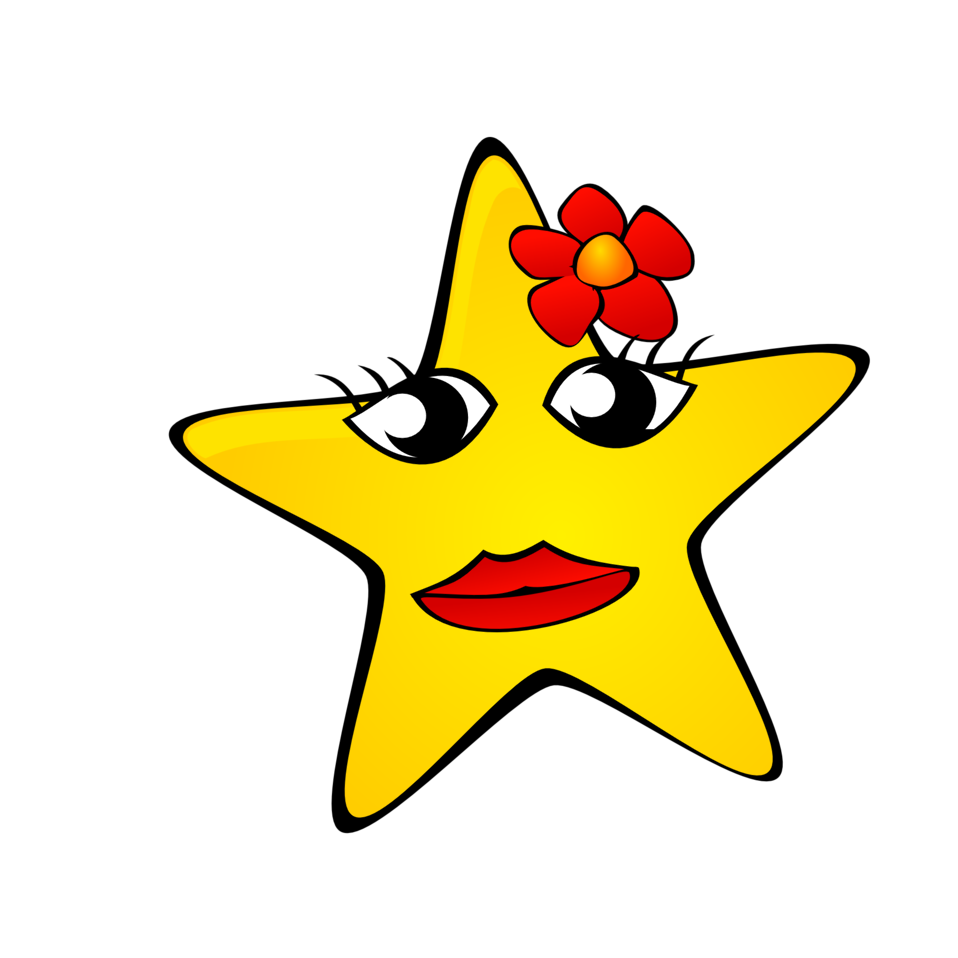 Public Domain Clip Art Image | Starry night: Star | ID ...