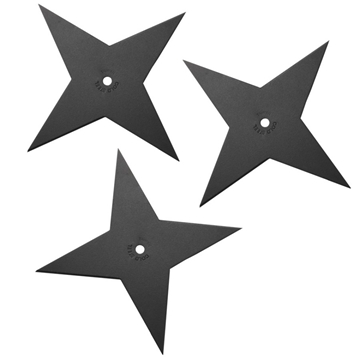 Cold Steel Sure Strike Medium Ninja Throwing Star Set of 3 For ...