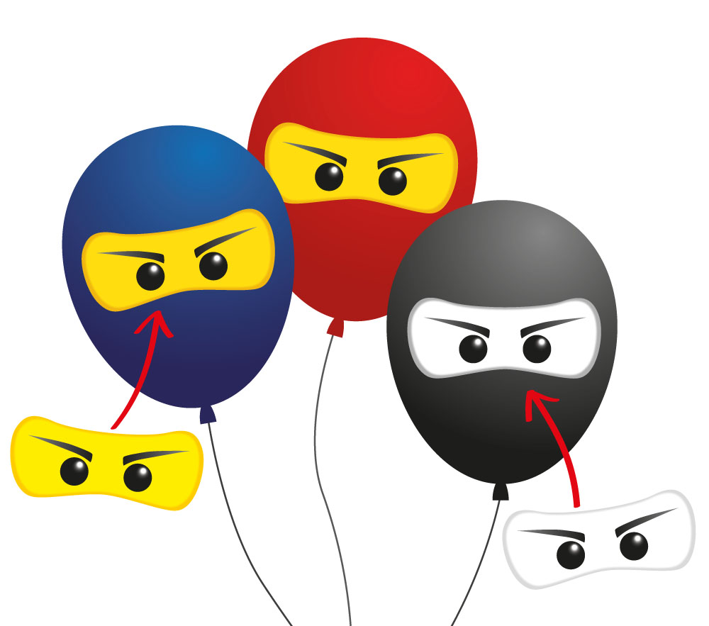 ninjago birthday cliparts