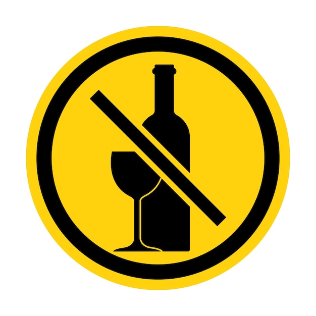 no alcohol clipart 2024