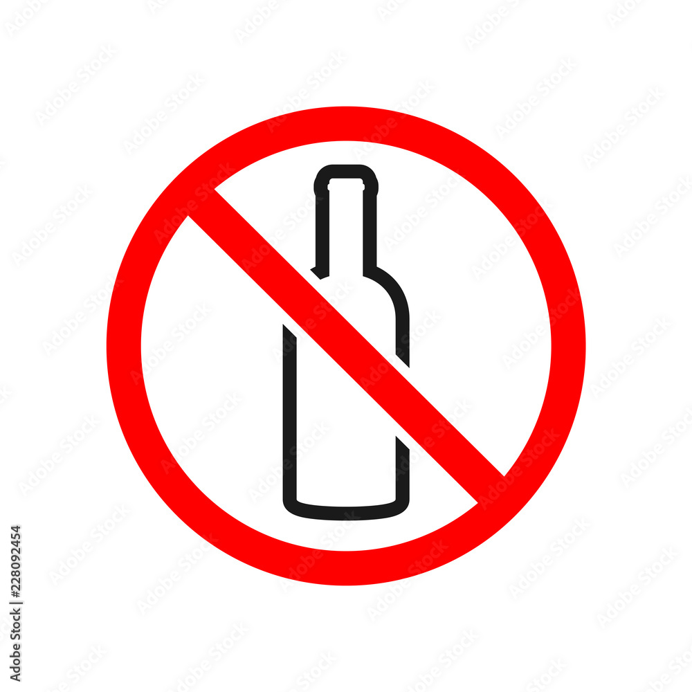 no drinking cliparts