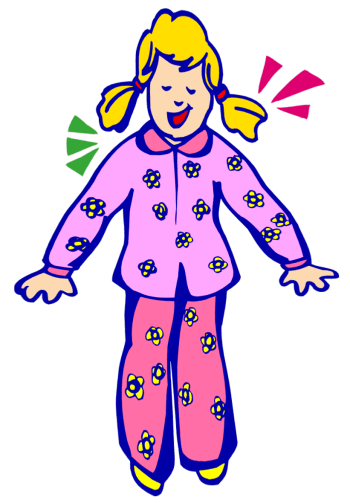 no pajamas cliparts