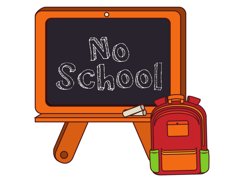 no school clipart