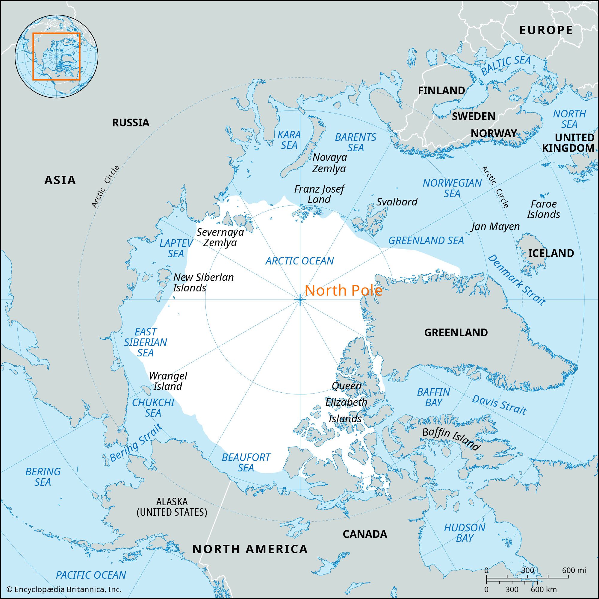 North Pole | Definition, Location, Explorers, &amp; Facts | Britannica