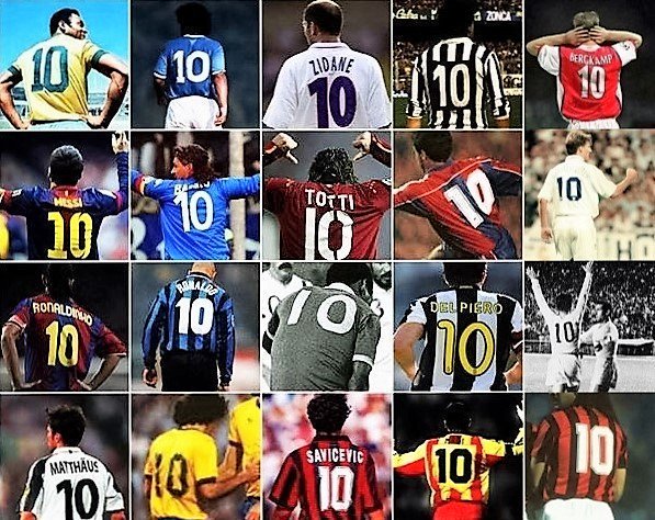 90s Football auf X: „Legendary Number 10s. https://t.co/naXJFQ4Yls ...