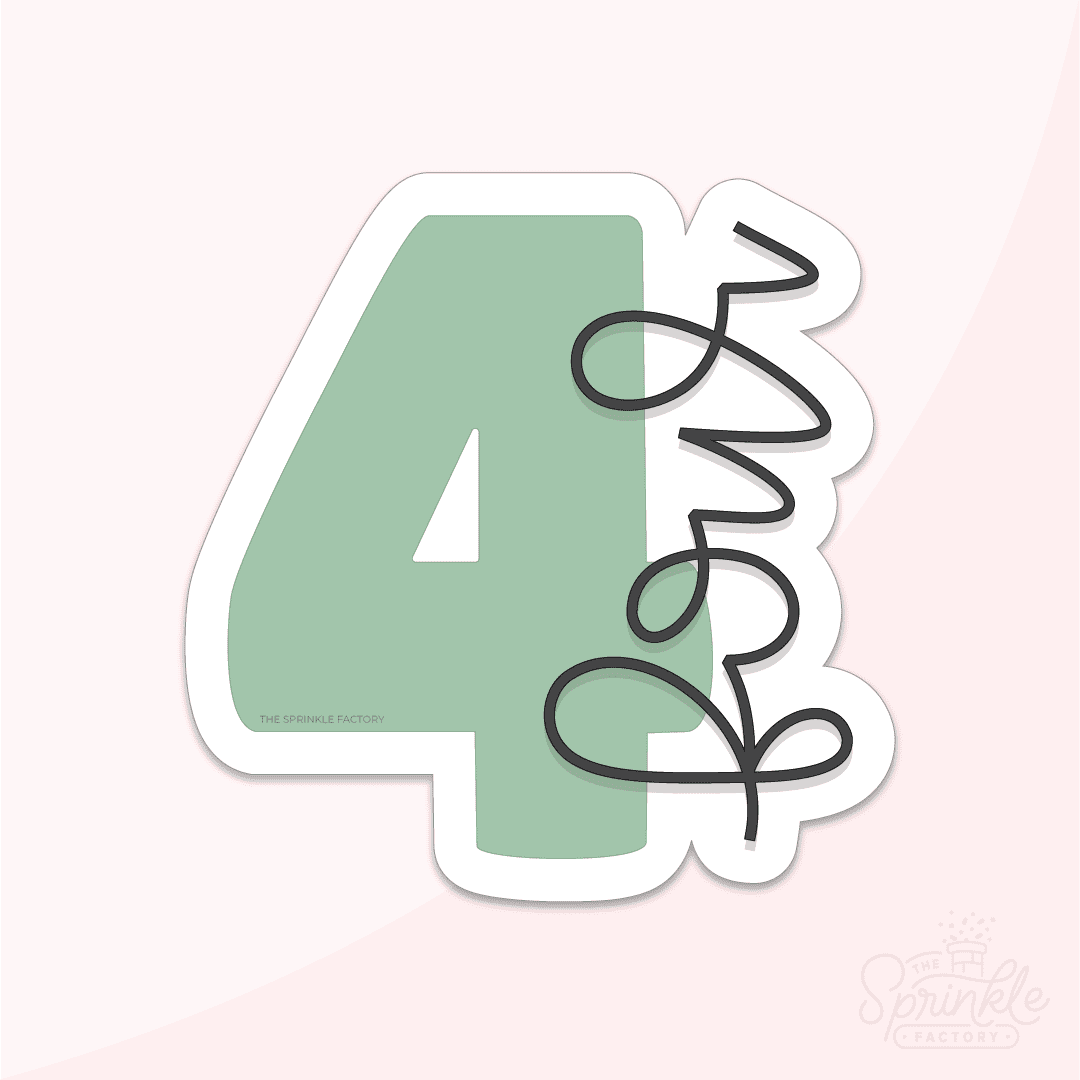 number 4 cliparts 2024