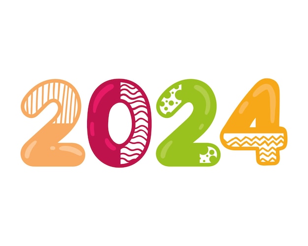 numbers cliparts 2024