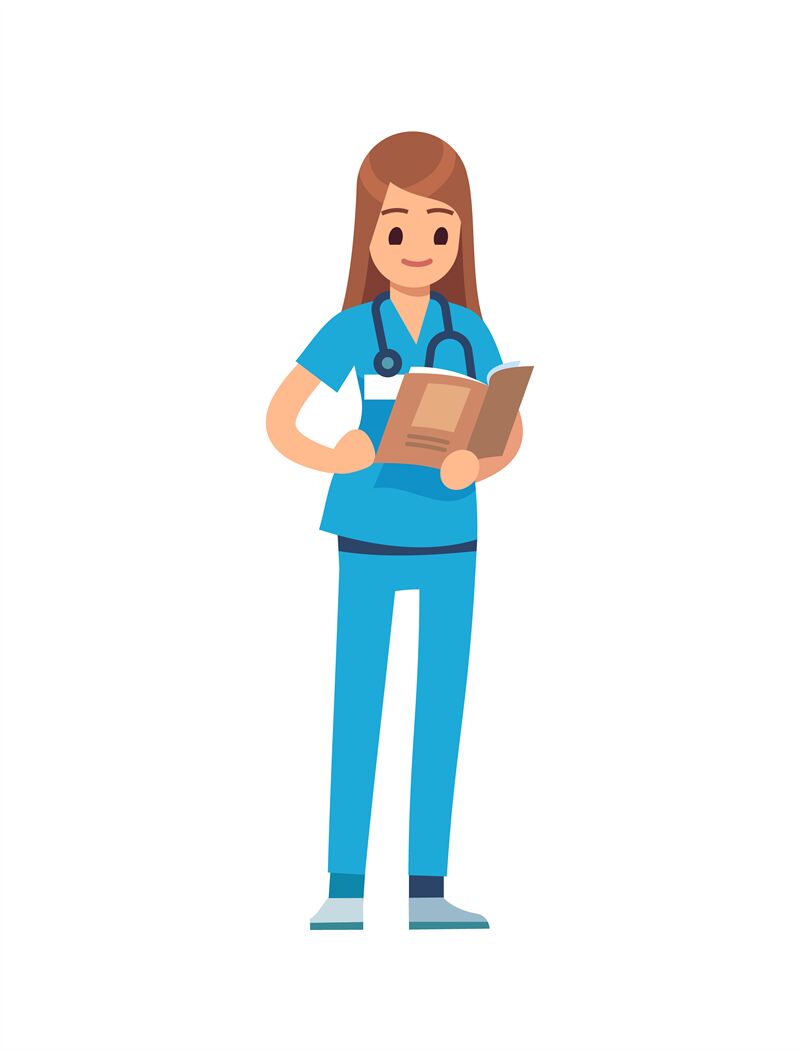 Free Angry Nurse Cartoon Character Clipart | Charatoon