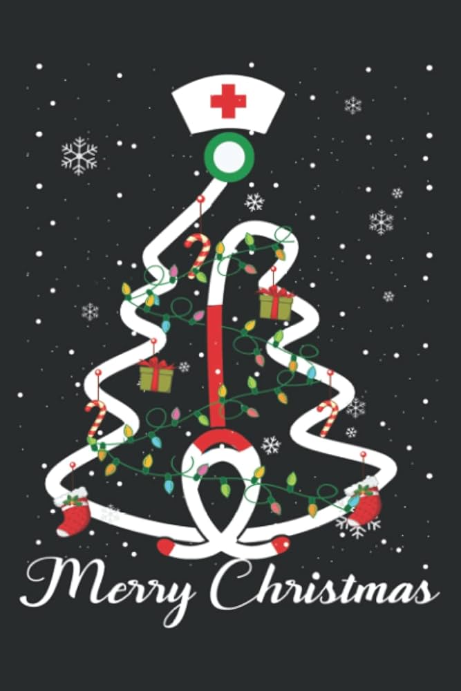 Nurse Christmas Tree for Nurses: Lined Journal Notebook with 6x9 inches,  120 Pages : SN PHAY, WILLIAMS: Amazon.de: Books