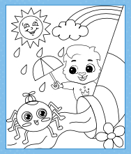 nursery rhyme coloring pages