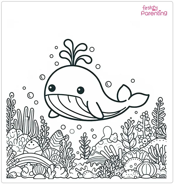 25 Ocean Coloring Pages - Free Printable, Sheets and Images for Kids