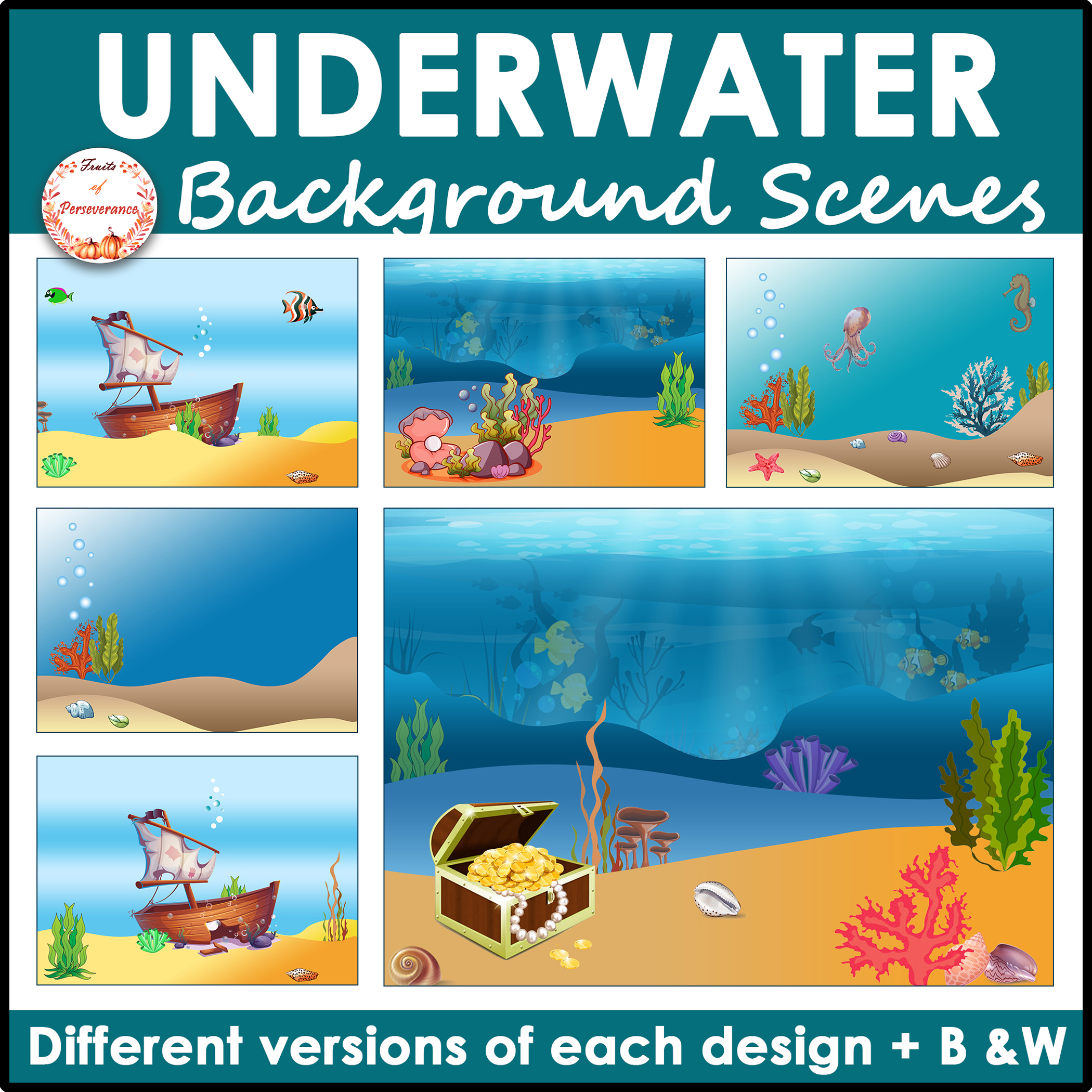 ocean floor clipart