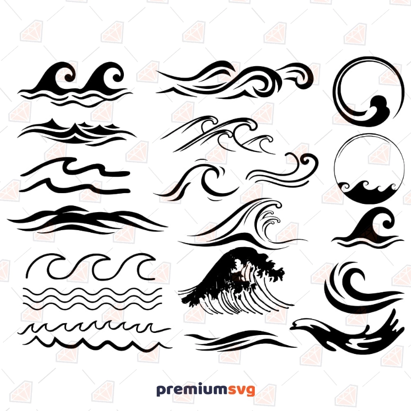 ocean wave clipart