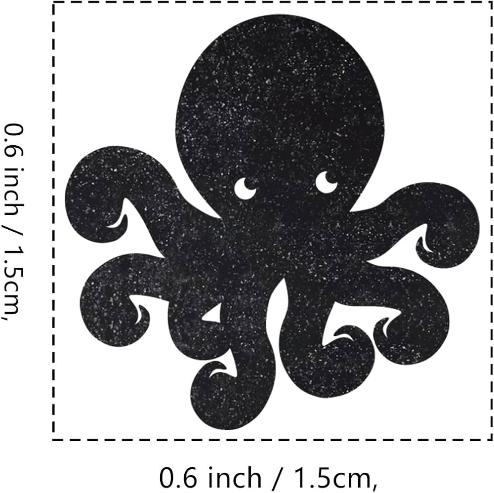 Octopus Rubber Stamp, 3/5 Inch Small Mini Sea Life Stamp for Scrapbooking,  Card Making, Planner : Amazon.de: Home &amp; Kitchen