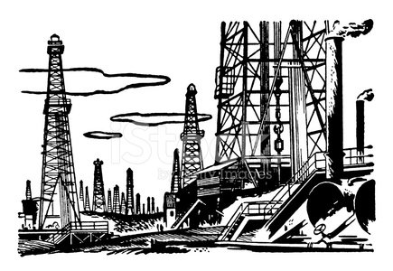 Oil Field Stock Clipart | Royalty-Free | FreeImages