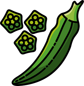 okra clipart