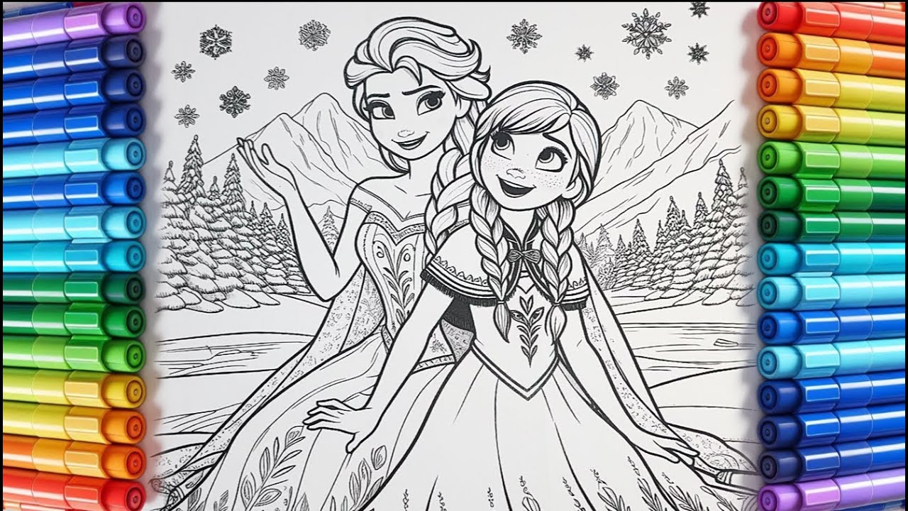 olaf coloring pages