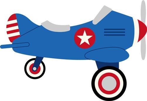 Vintage Airplane Vector Illustration | AnnTheGran.com