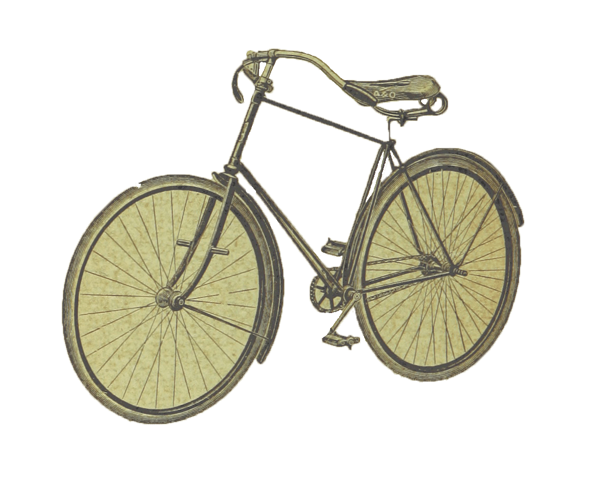 old bike cliparts
