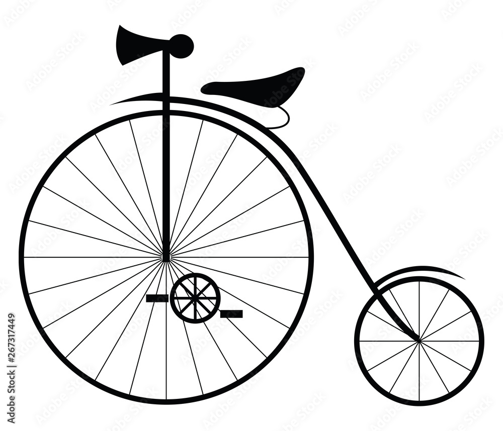old bike cliparts