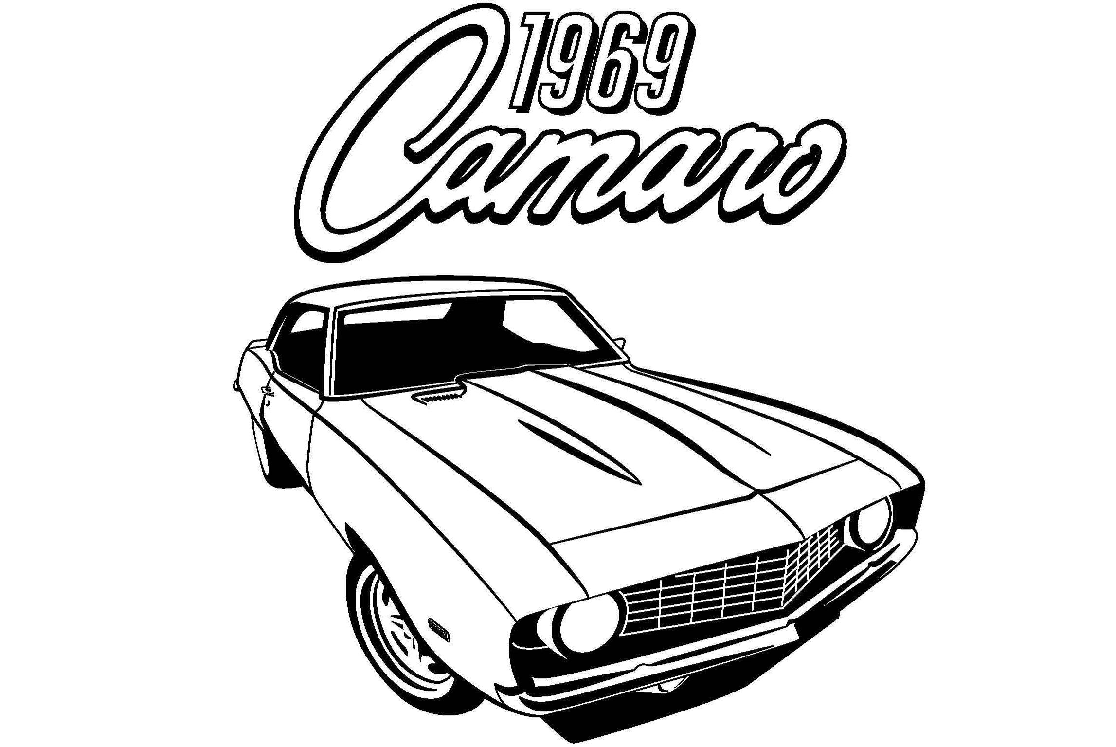 old cars coloring pages