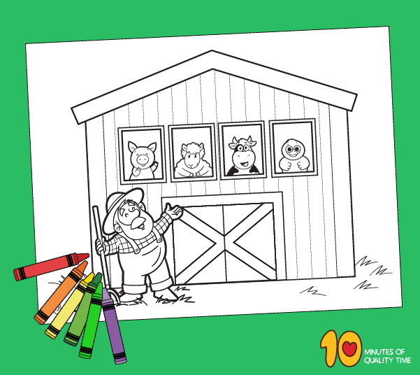 old macdonald had a farm coloring pages