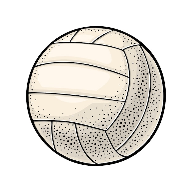 old volleyball cliparts