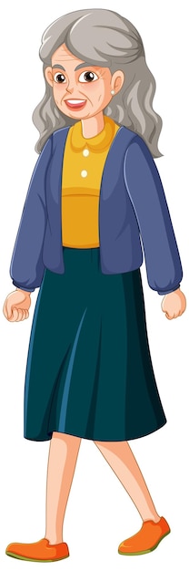 old woman clipart