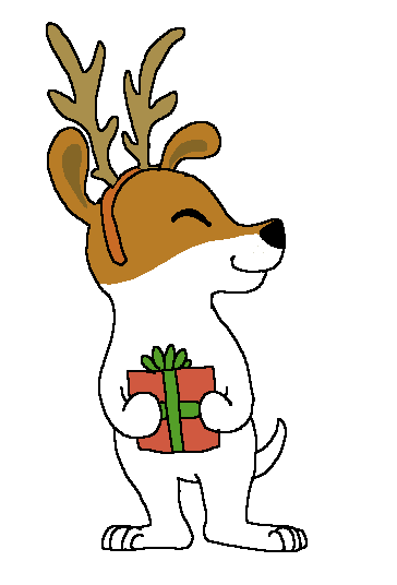 olive reindeer cliparts