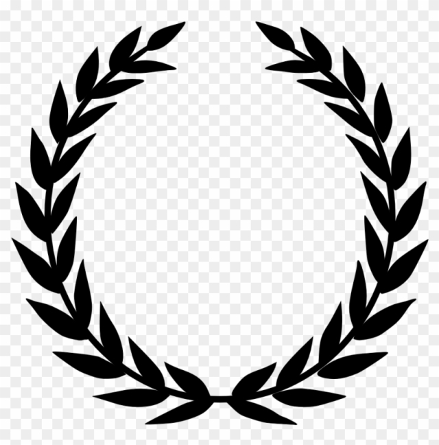 Free: Olive Leaf Clip Art - 22 Laurel Wreath Clip Art - nohat.cc