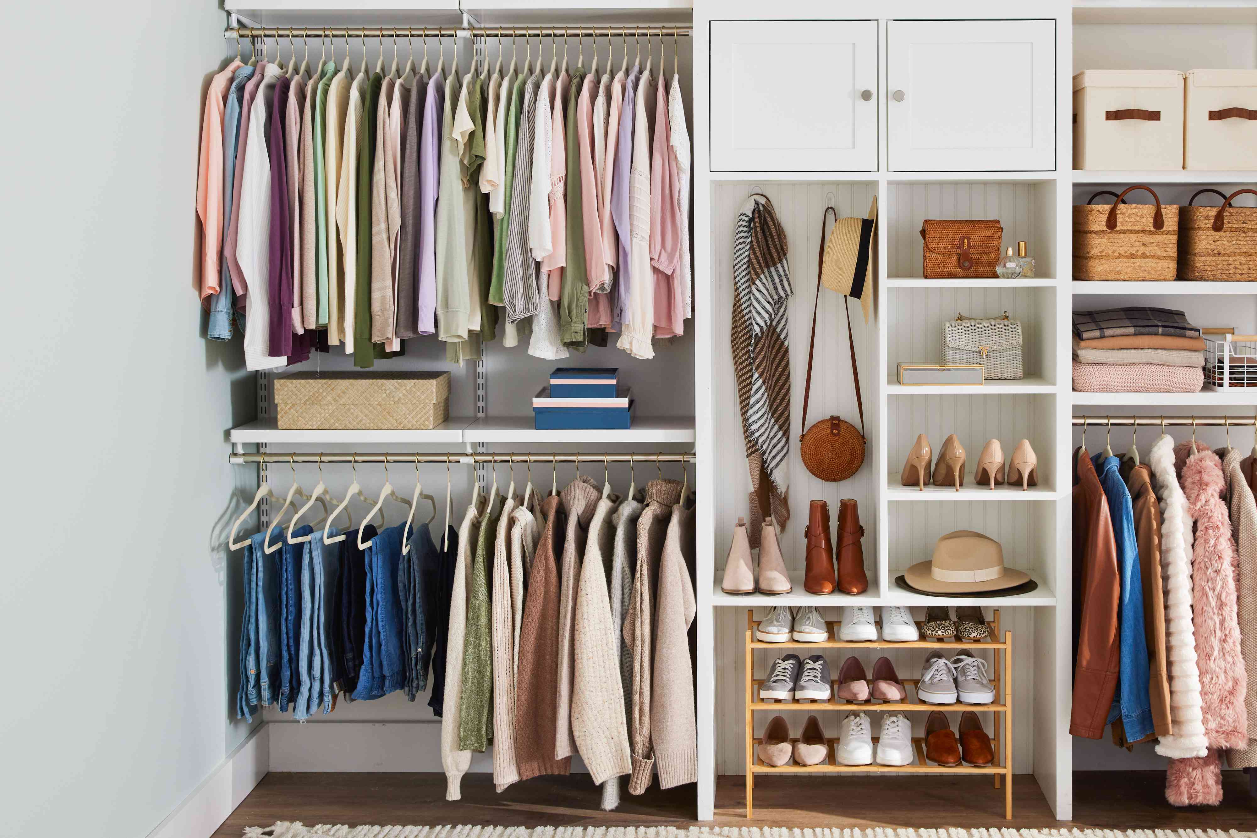 23 Open Closet Ideas To Make Getting Dressed a Cinch