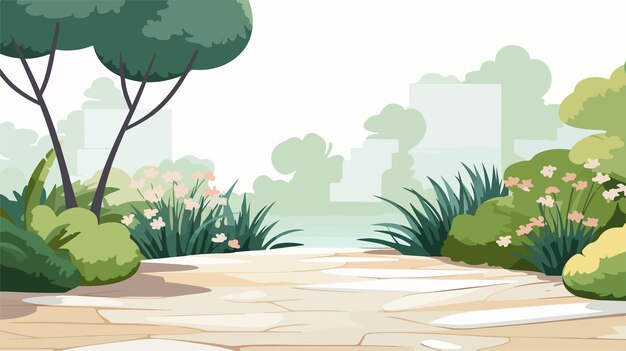 open garden cliparts